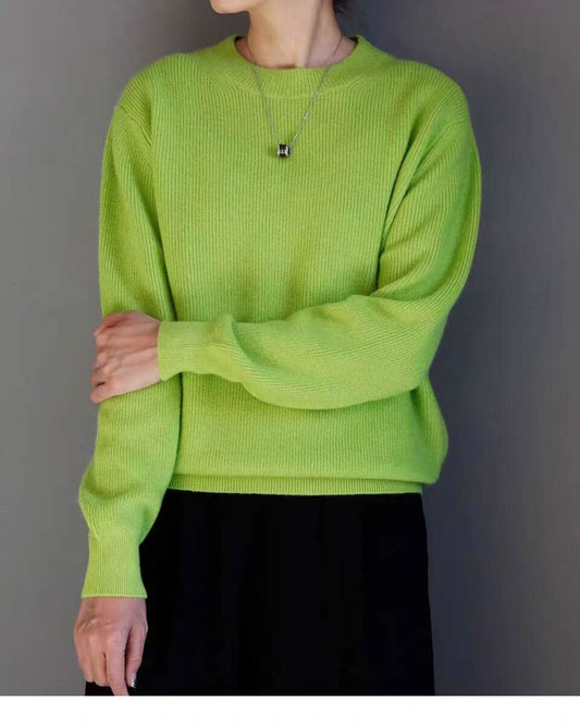 vinci cashmere crew neck sweater