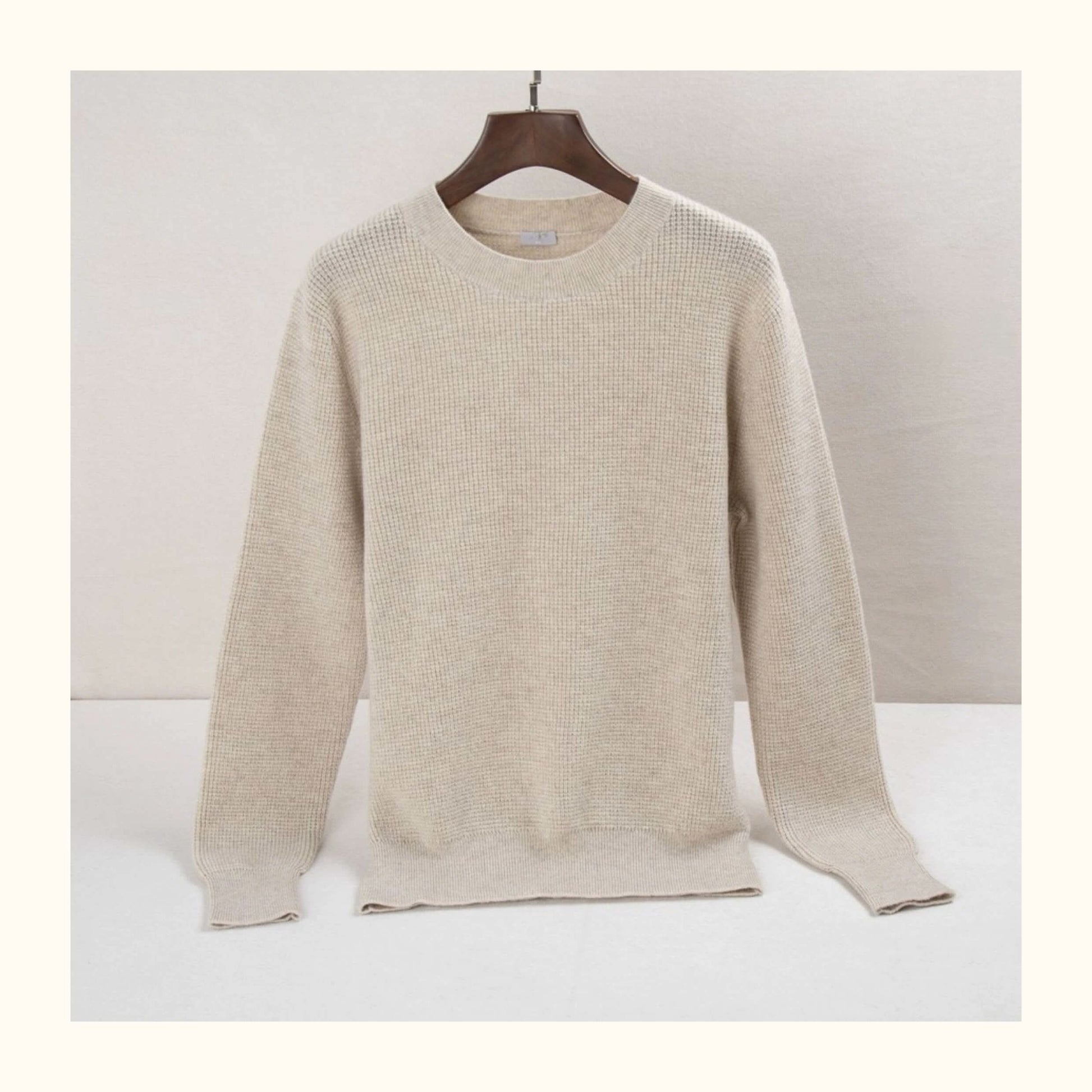 crew neck cashmere sweater 