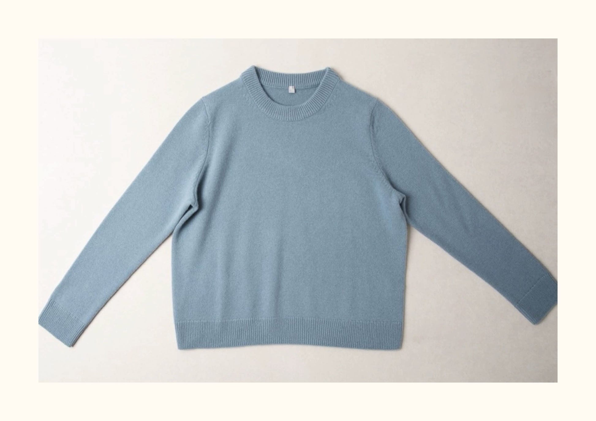 crew neck cashmere sweater 