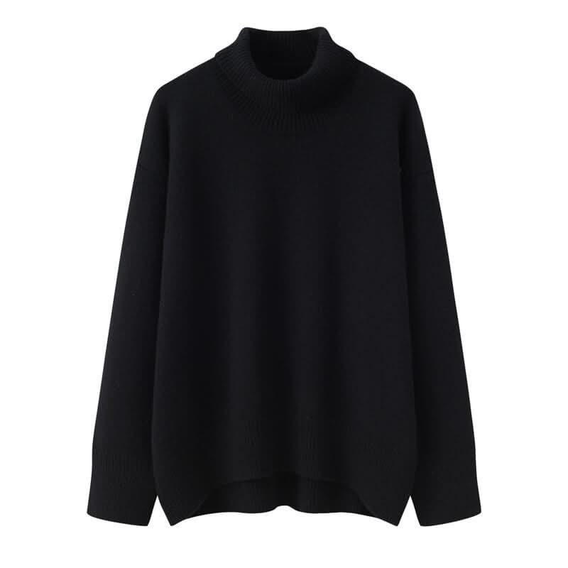 cashmere turtle neck sweater women in black,women cashmere sweater sale