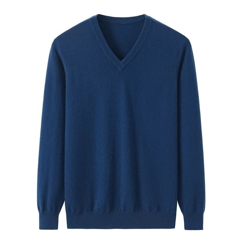 cashmere v neck sweater for men. This cashmere men's sweater is the best men's sweater for winter