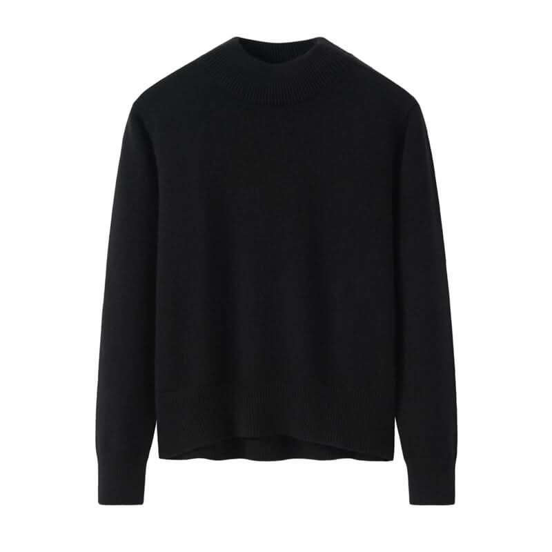 cashmere mock neck sweaters for winter 