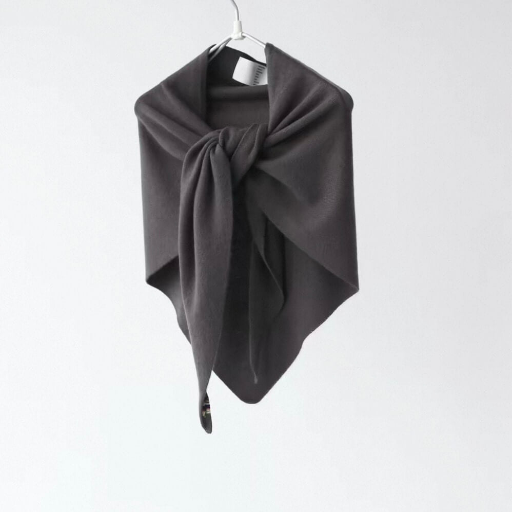 cashmere wrap scarf minimalist style
