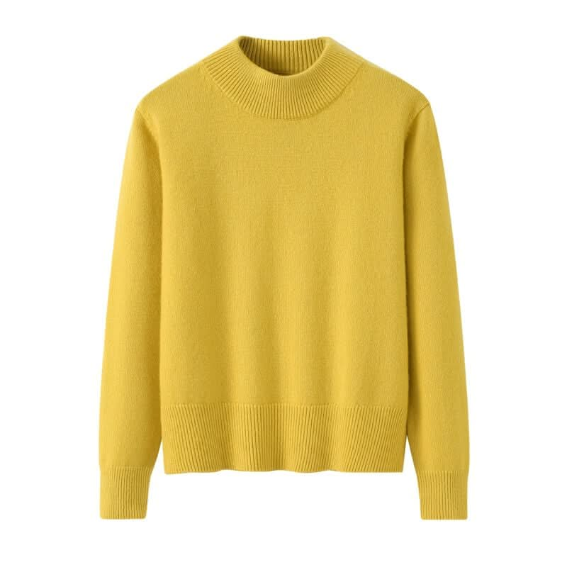 cashmere mock neck sweaters for winter 