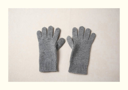 100% cashmere gloves 3 plys chunky gloves
