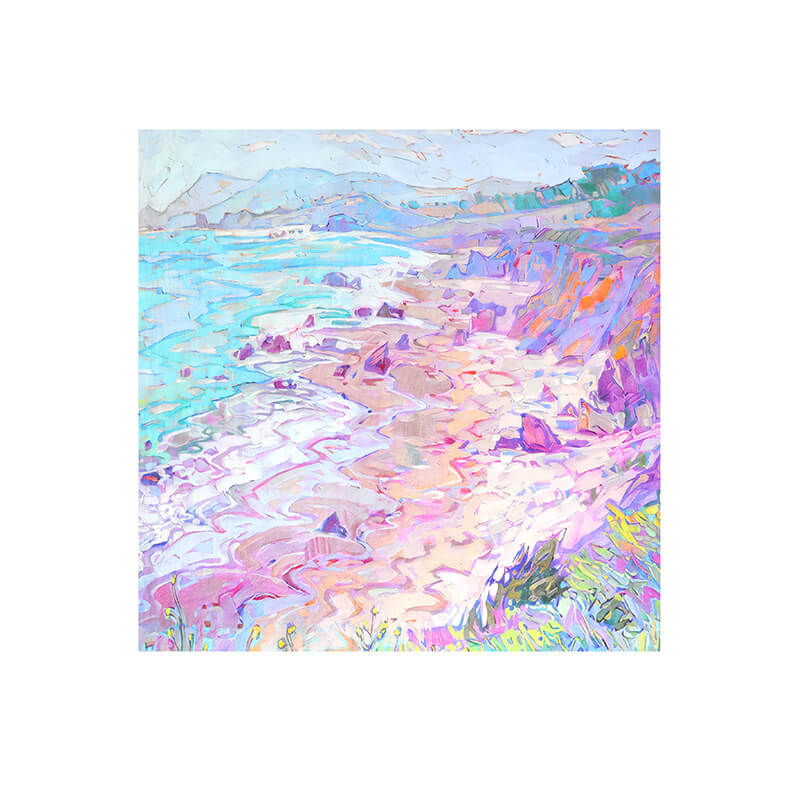 Ethereal 100% Cashmere Printed Square Scarf