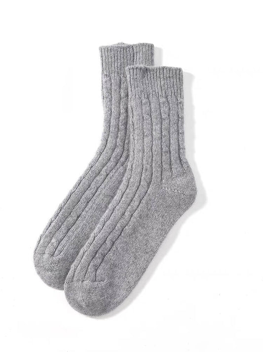 women's pure cashmere bed socks