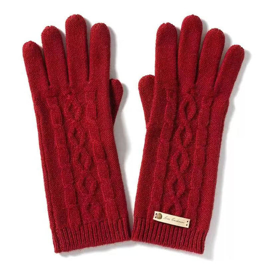 classic women 100 percent cashmere gloves soft winter accessory