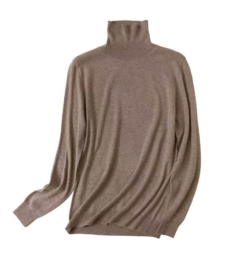 breathable cashmere sweater women regular weight knit