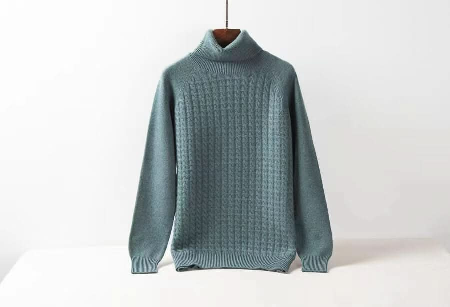 green cashmere sweaters