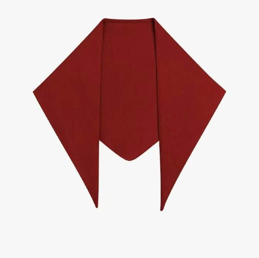 	lightweight 100% cashmere triangle scarf for spring