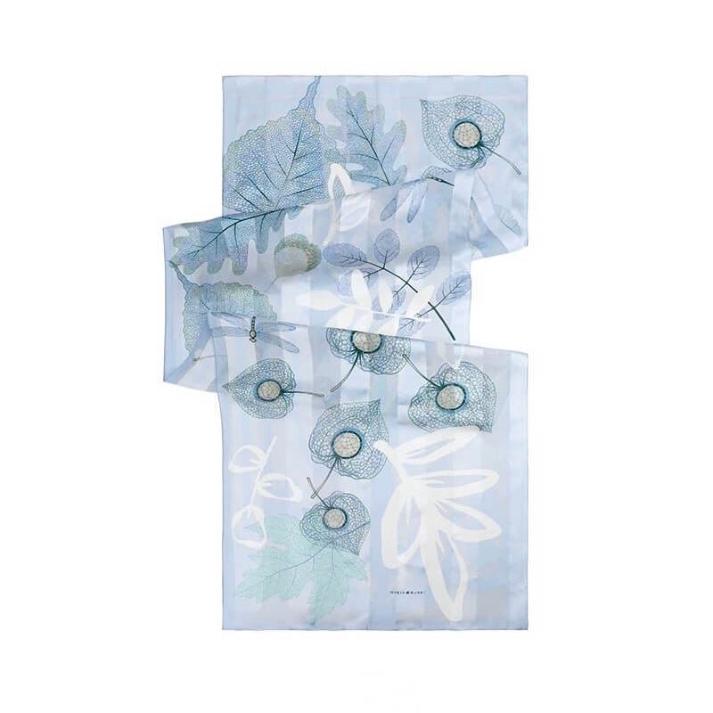 luxury mulberry silk scarf gift for her elegant fashion