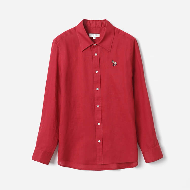 	loose fit women linen blouse casual vacation outfit styling