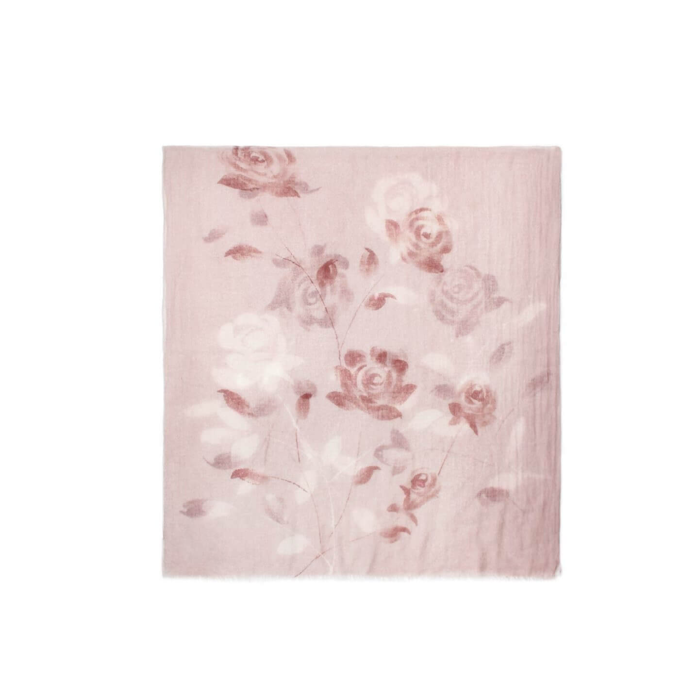 oversized cashmere wrap cloud soft texture floral scarf women