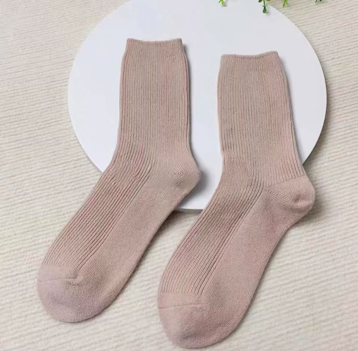 Women's cashmere bed socks