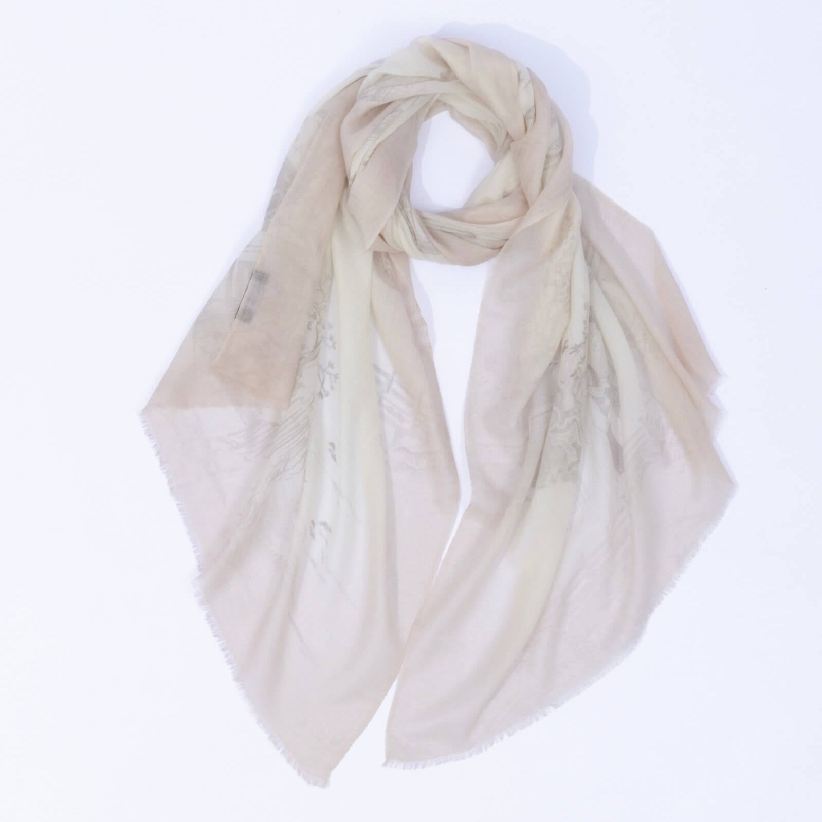 100% Mongolian cashmere wrap featherlight in light pink for women