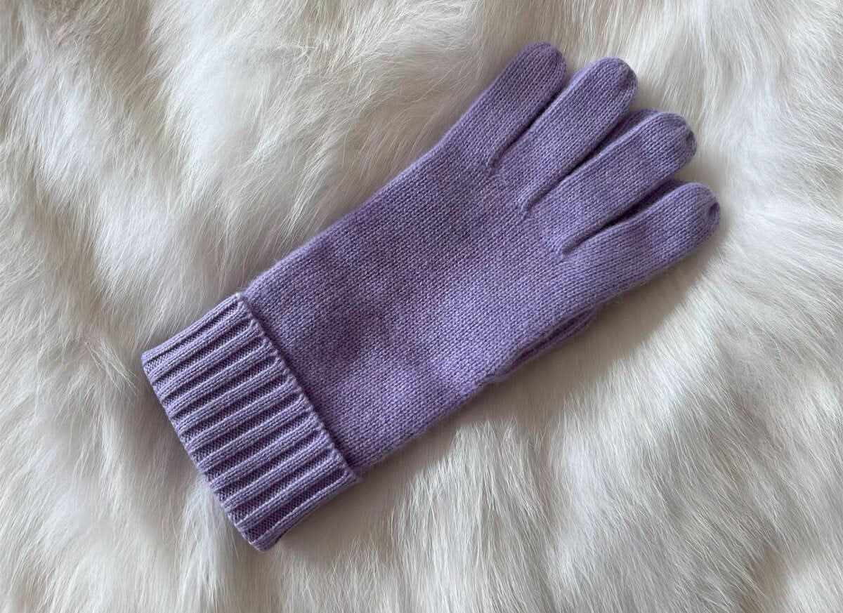 women winter cashmere gloves 