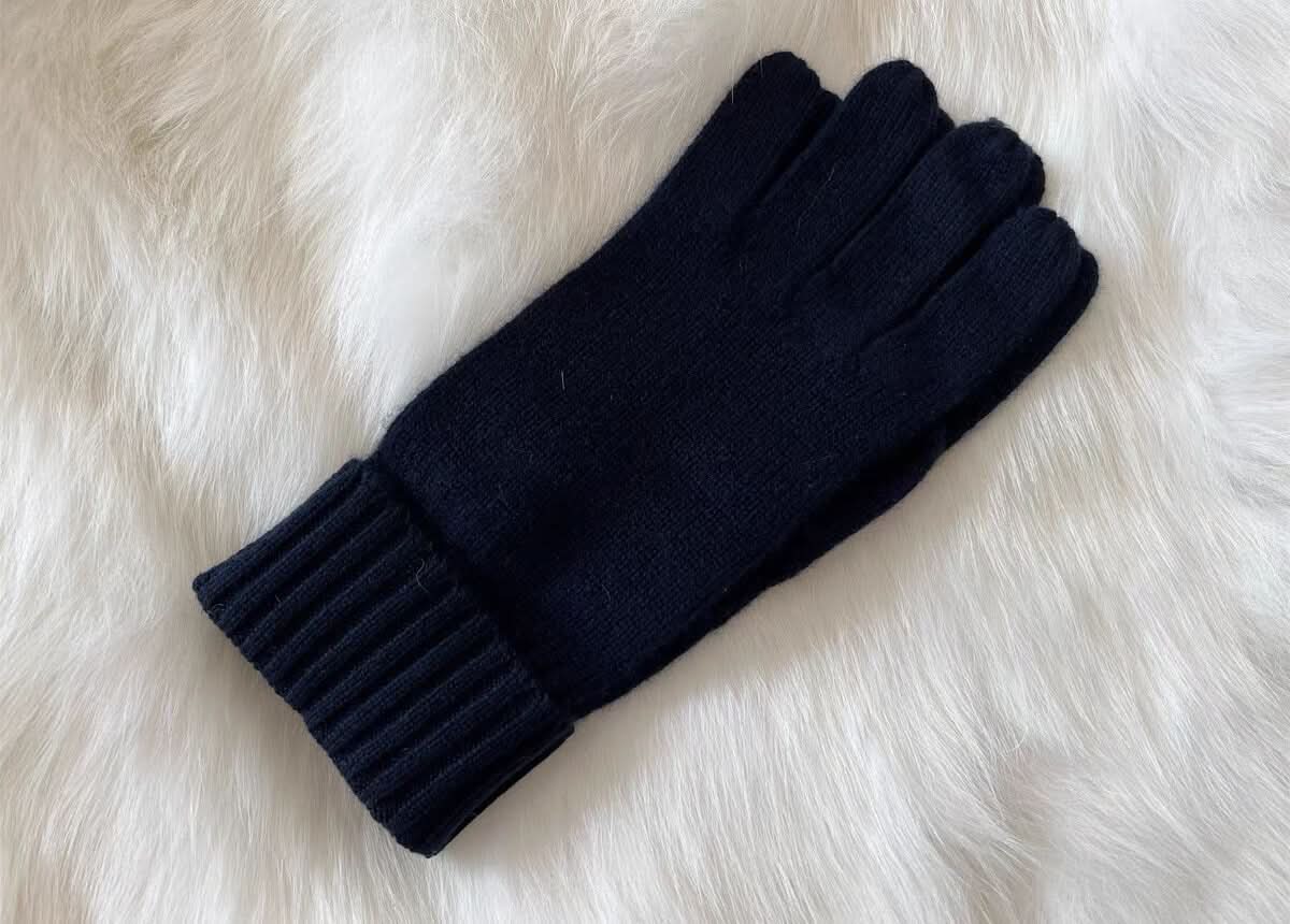 soft luxury knit gloves for stylish warmth women winter cashmere gloves 
