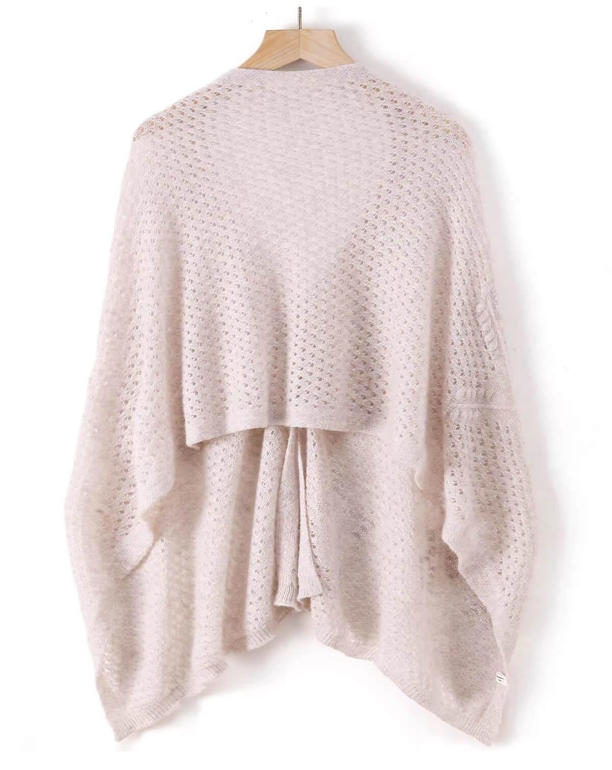 pure  cashmere openwork scarf for women