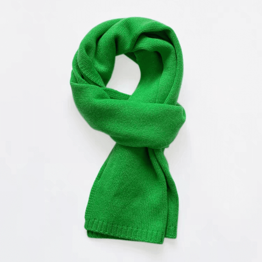Luxurious 100% Cashmere Scarf  in green