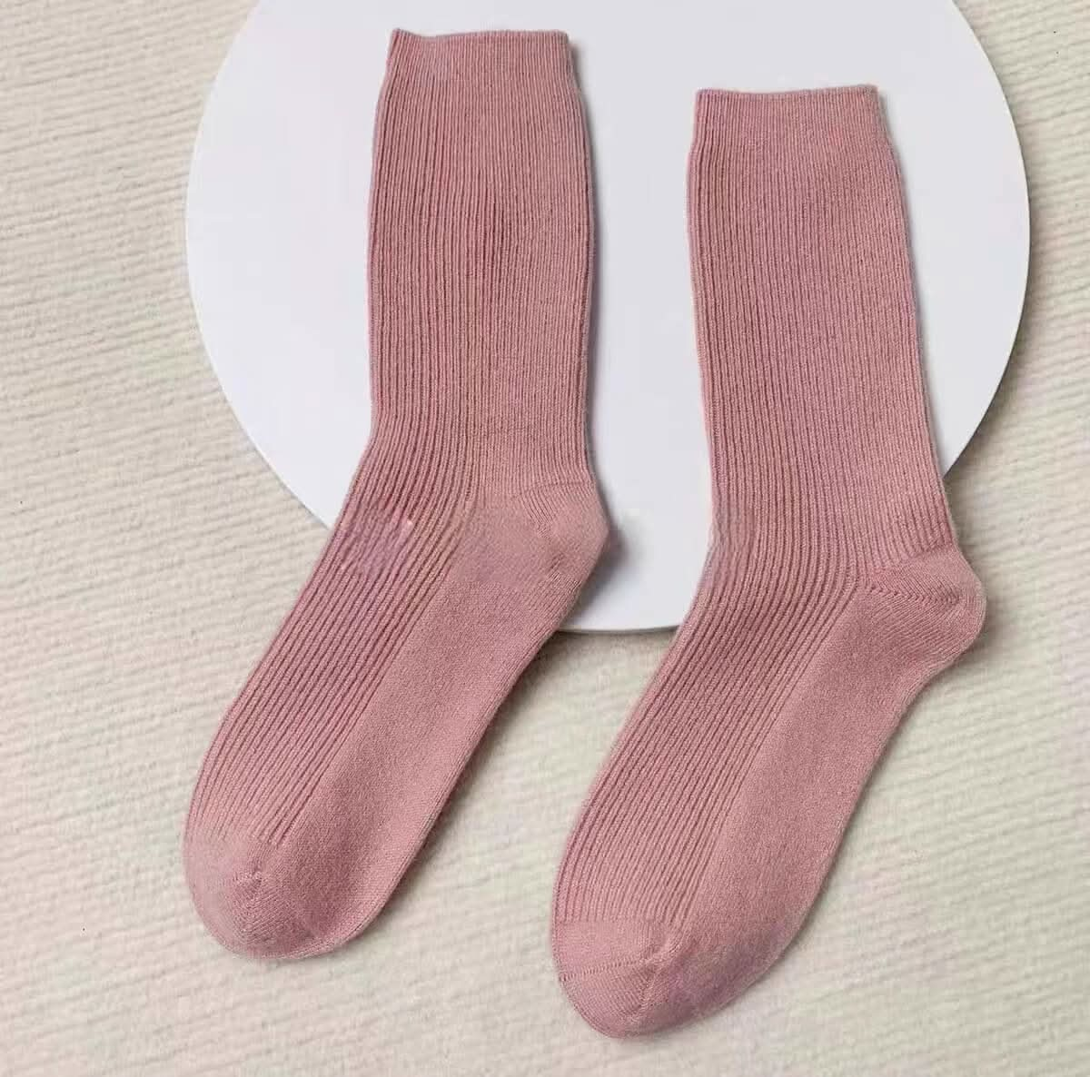 Women's cashmere bed socks