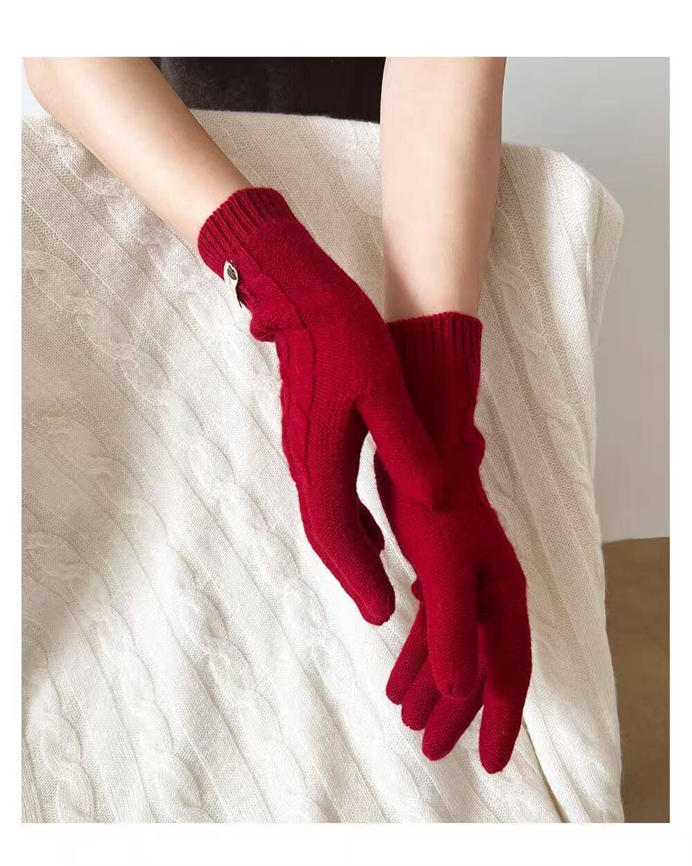 100 percent cashmere gloves for women soft winter gloves