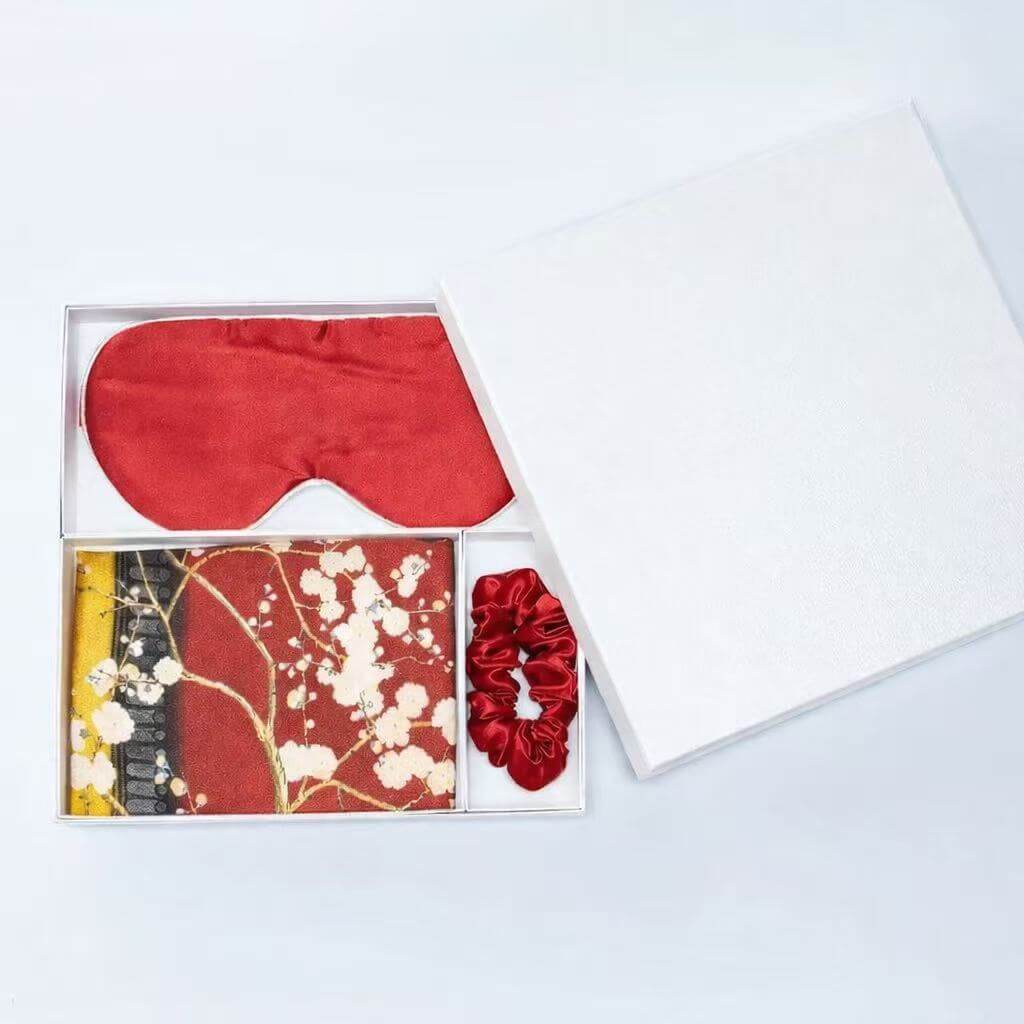seasonal silk gift set spring summer autumn winter