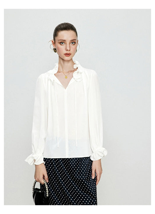 white silk blouse black silk shirts for women