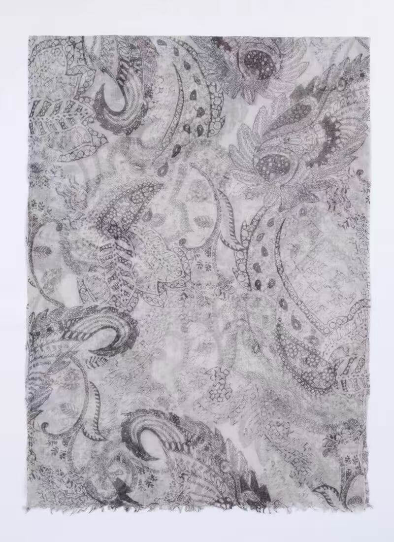 soft breathable cashmere shawl summer evening