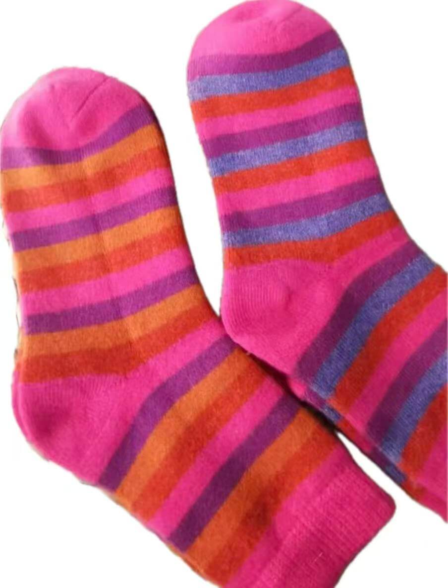luxury women cashmere house socks warm indoor socks