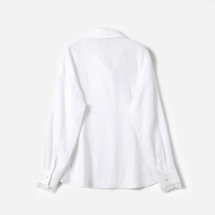 loose fit linen shirt women travel outfit