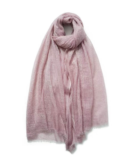 textured cashmere wrap elegant layering accessory