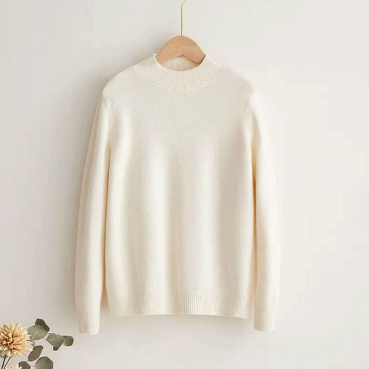 Timeless 100% Cashmere Sweater for Women – Effortless Elegance, Everyday Luxury