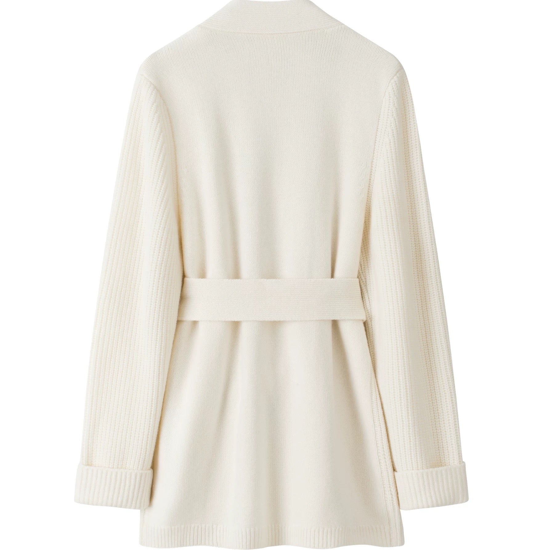 Luxurious 100% Pure Cashmere Cable Knit Cardigan