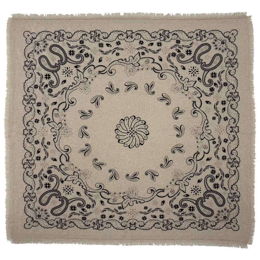 women breathable cashmere scarf ivory square shawl versatile styling