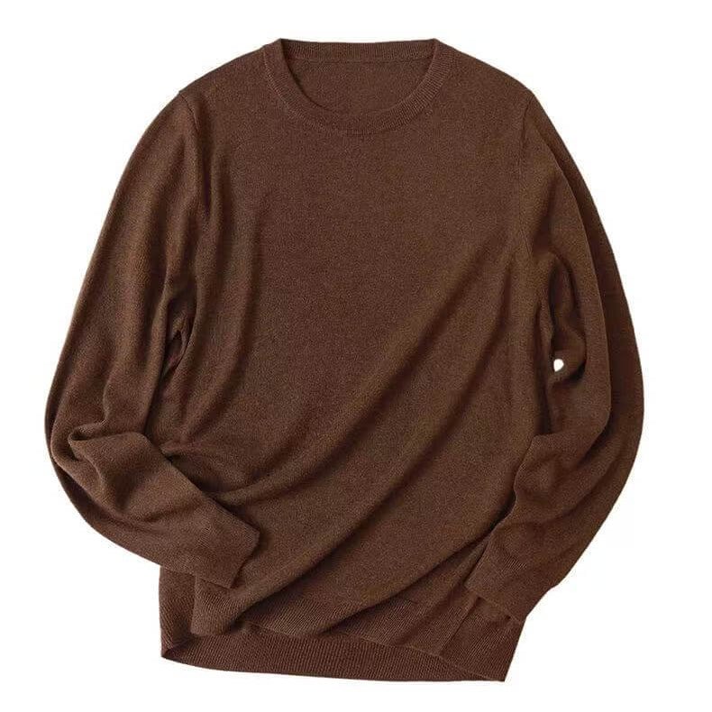 	women’s 100% cashmere crewneck sweater classic knit pullover