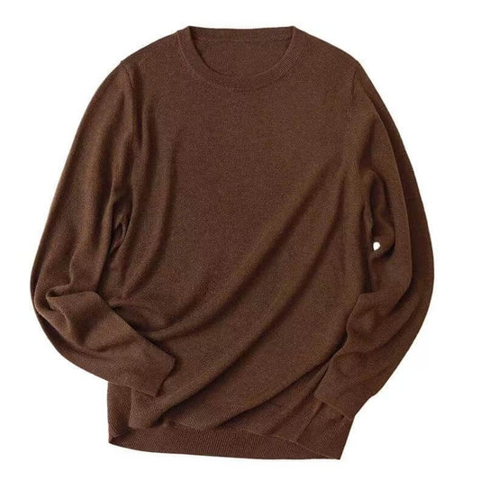	women’s 100% cashmere crewneck sweater classic knit pullover