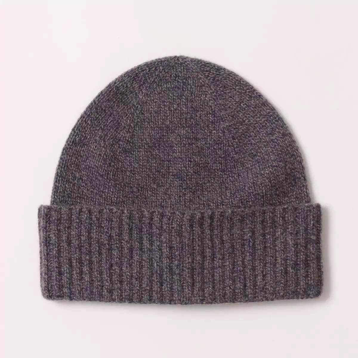 Unisex 100% Cashmere Thick Knit Winter Hat