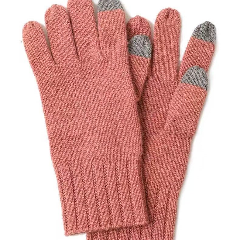 women’s winter cashmere gloves touchscreen compatible